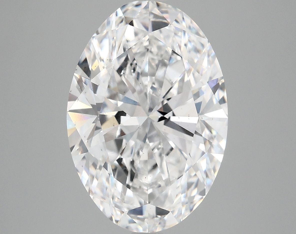 5.01 ct. oval Lab Grown Diamond front image