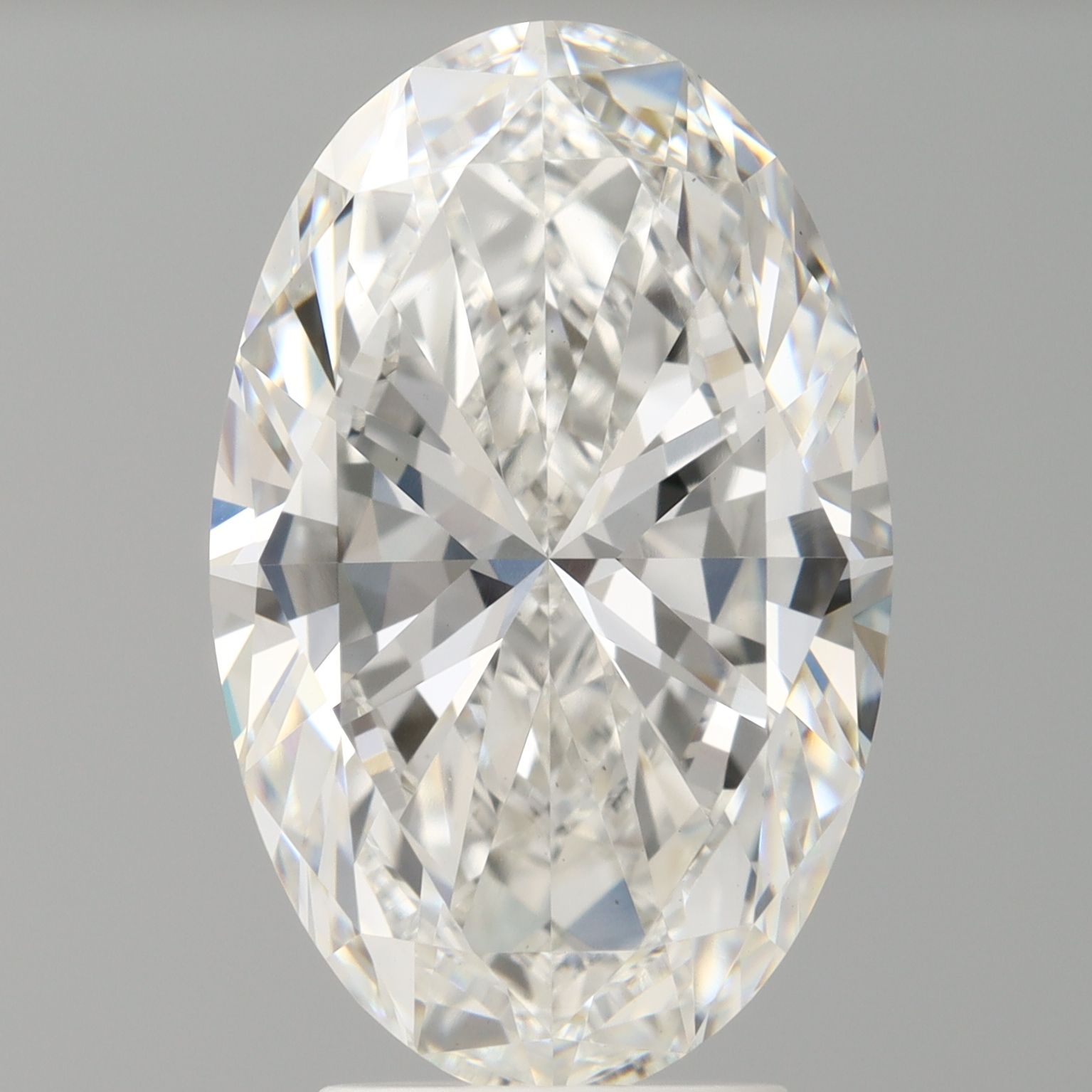 4.01 ct. oval Lab Grown Diamond front image