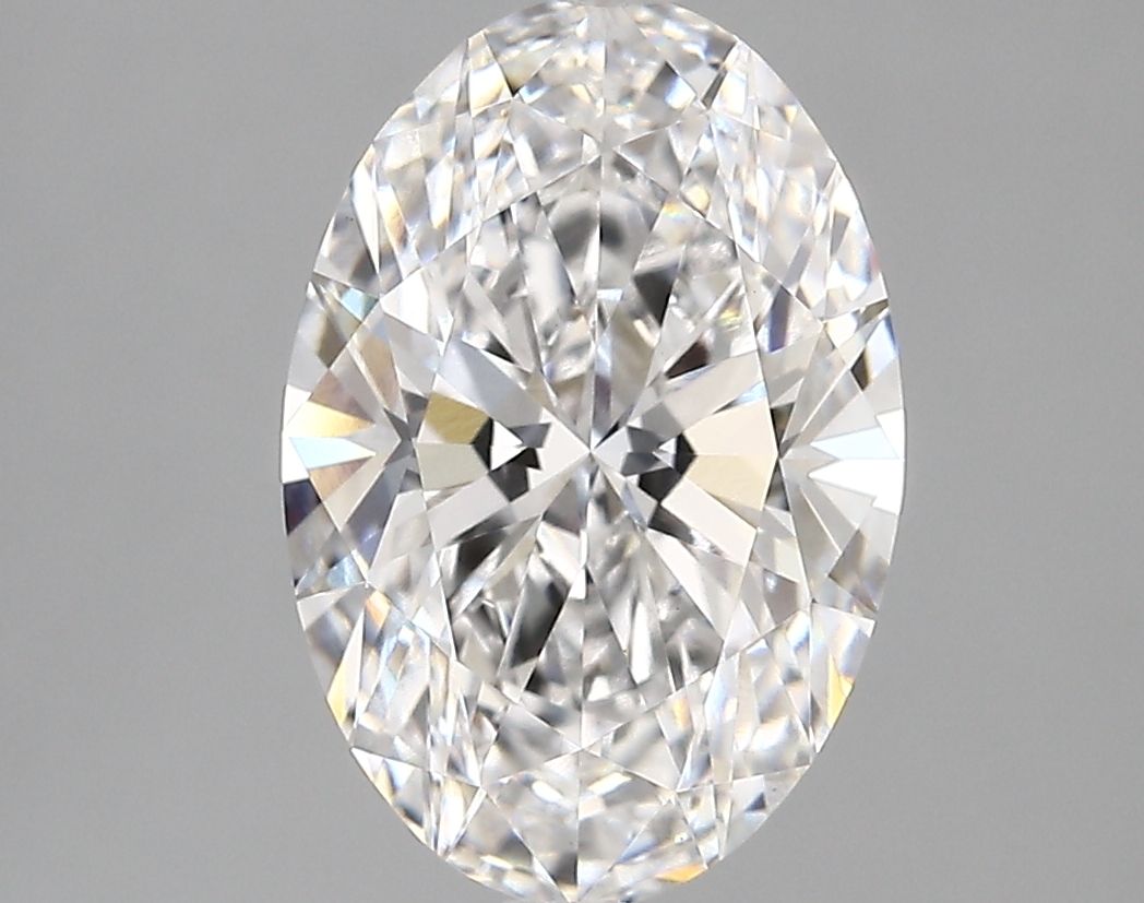 3.01 ct. oval Lab Grown Diamond front image