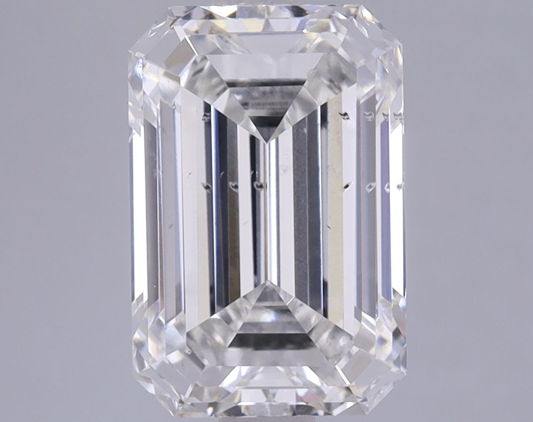 2.76 ct. emerald Lab Grown Diamond front image