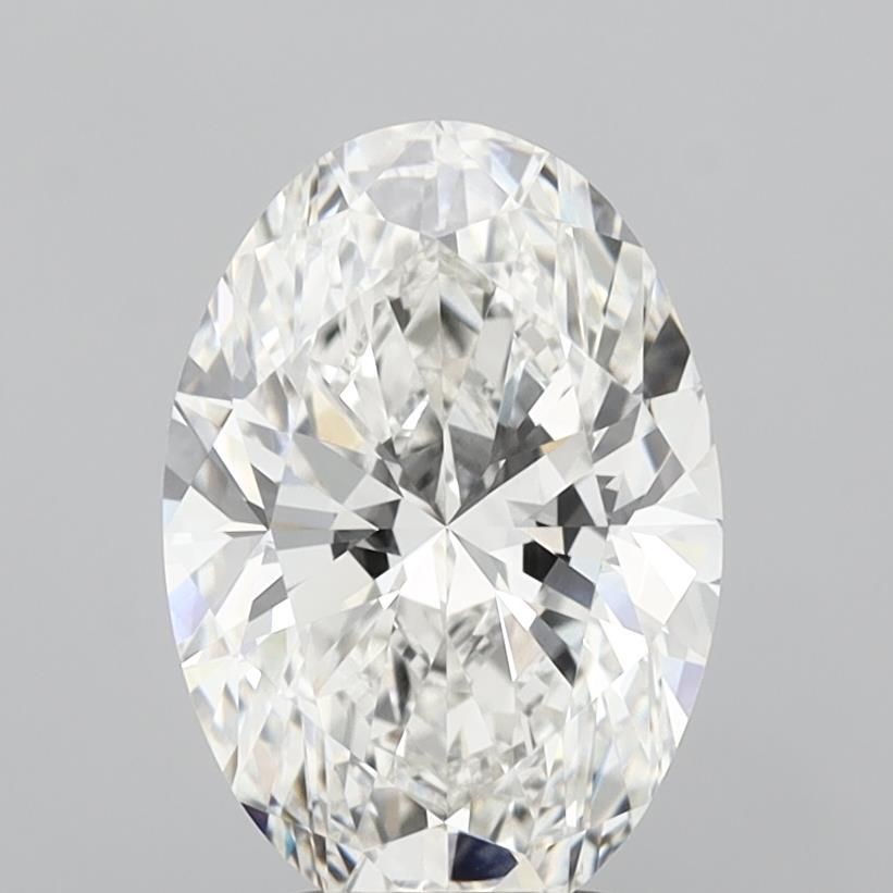 3.20 ct. oval Lab Grown Diamond front image