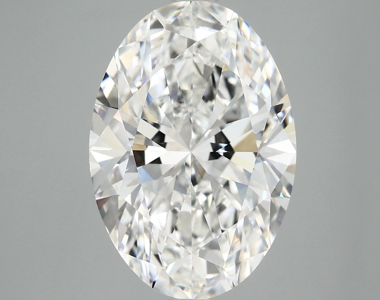 5.09 ct. oval Lab Grown Diamond front image