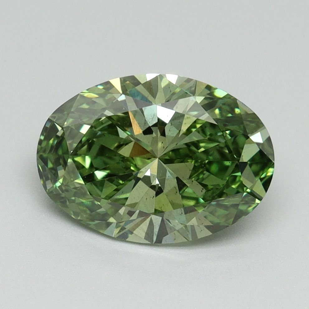 2.03 ct. oval Lab Grown Diamond front image