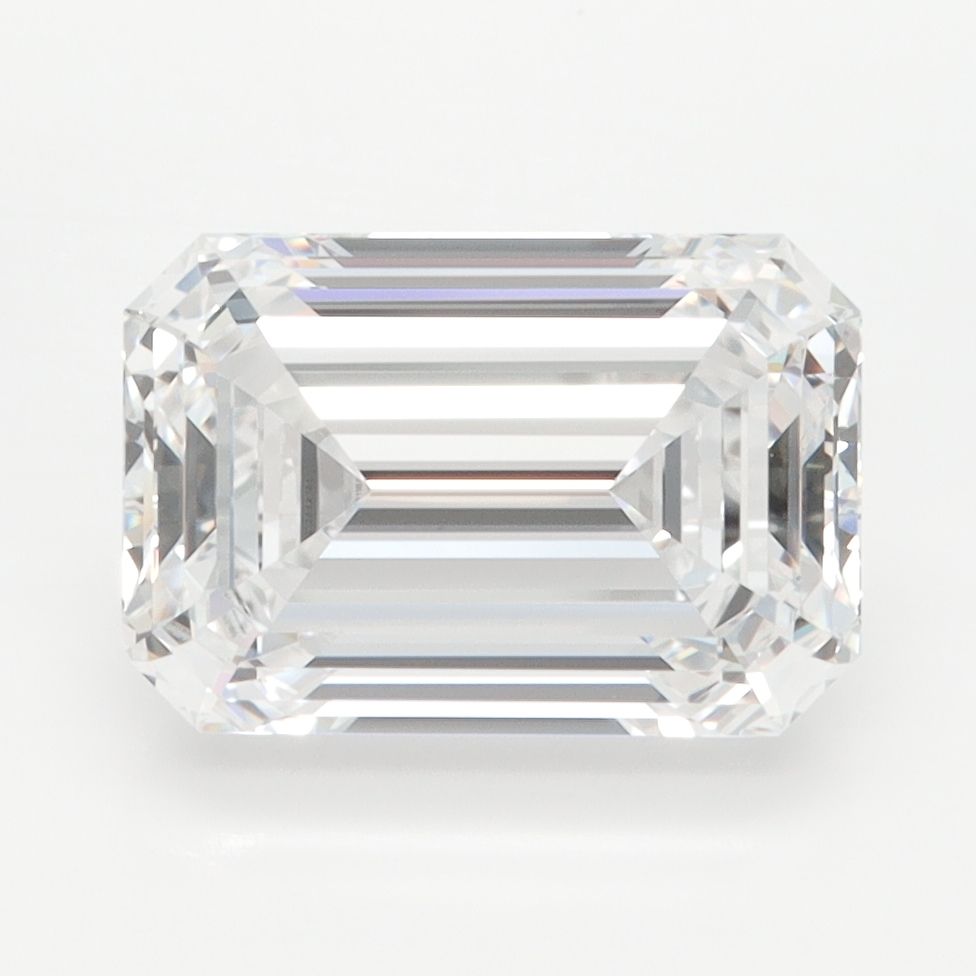 3.31 ct. emerald Lab Grown Diamond front image