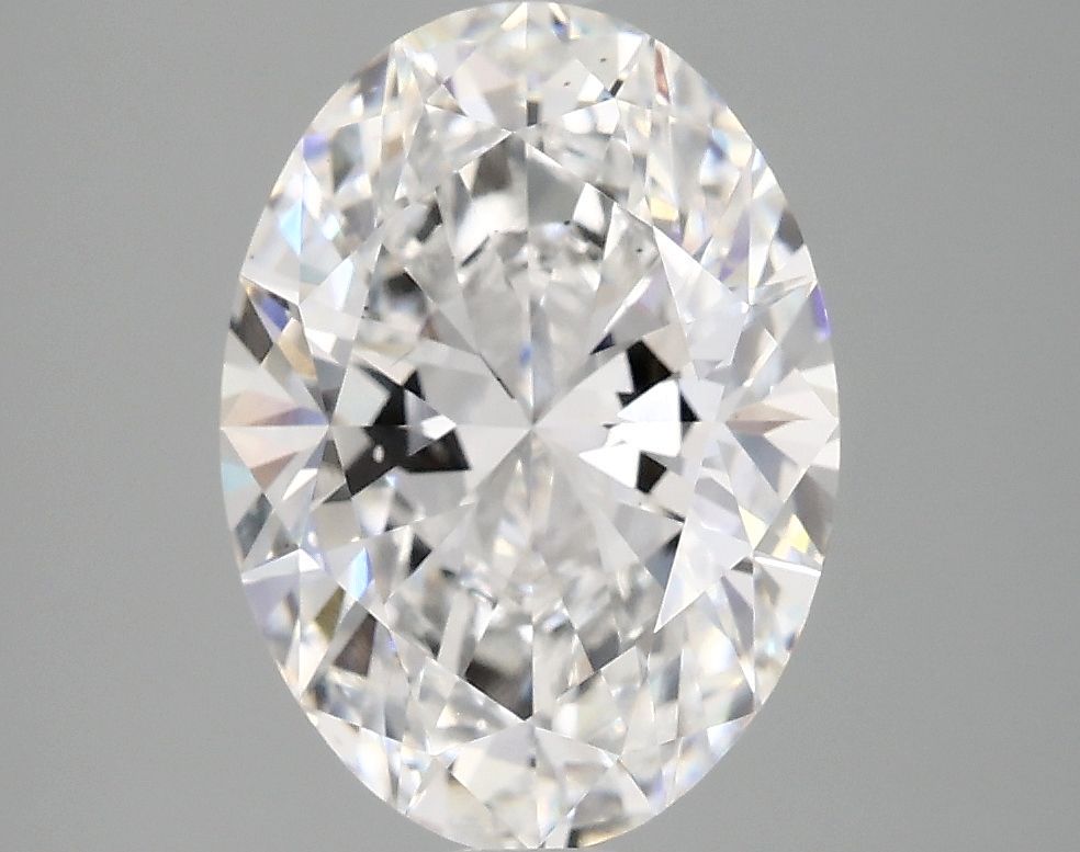 3.02 ct. oval Lab Grown Diamond front image