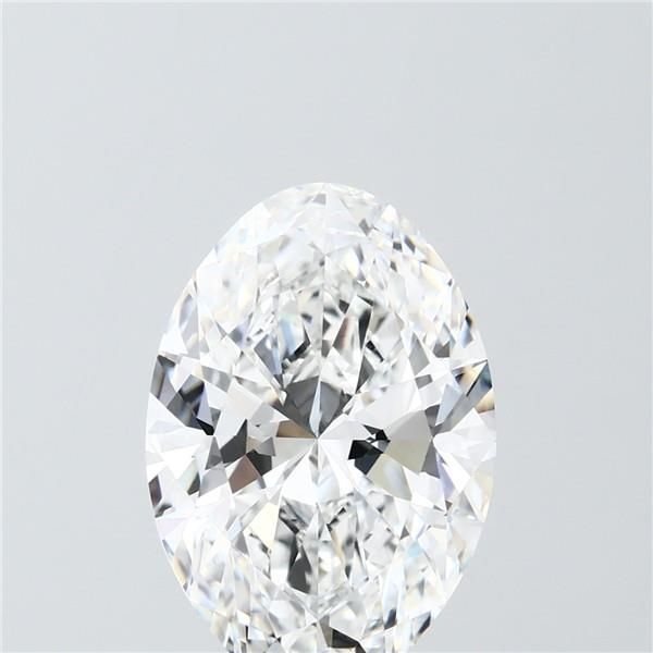 6.05 ct. oval Lab Grown Diamond front image