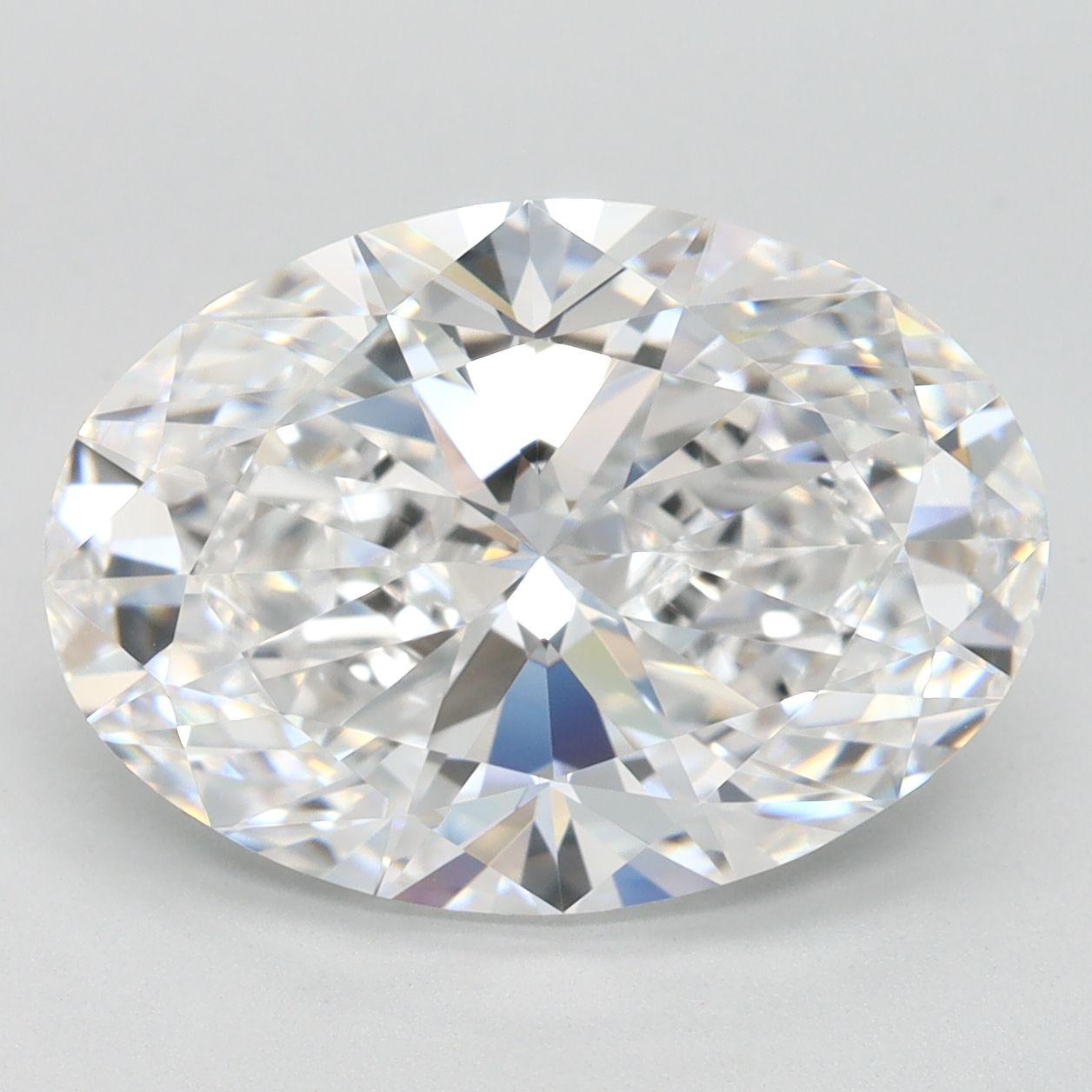5.05 ct. oval Lab Grown Diamond front image