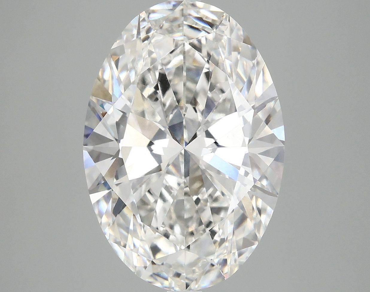 5.04 ct. oval Lab Grown Diamond front image