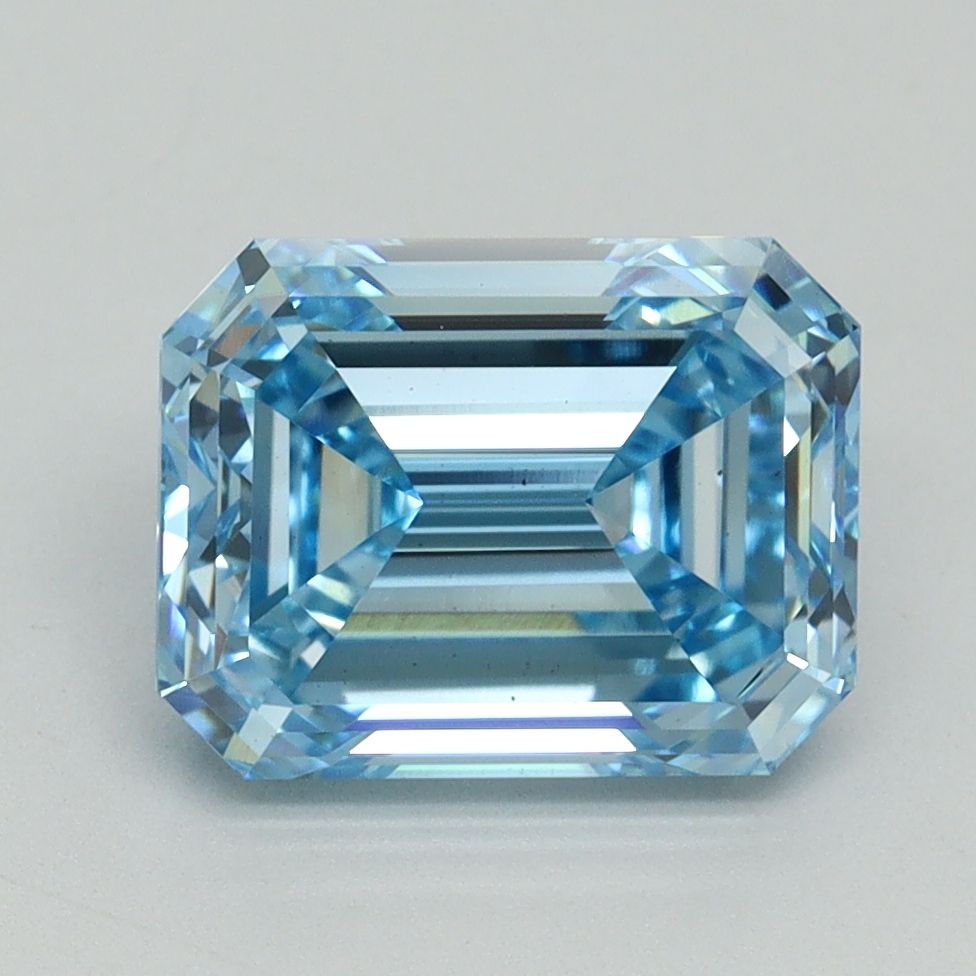 3.27 ct. emerald Lab Grown Diamond front image