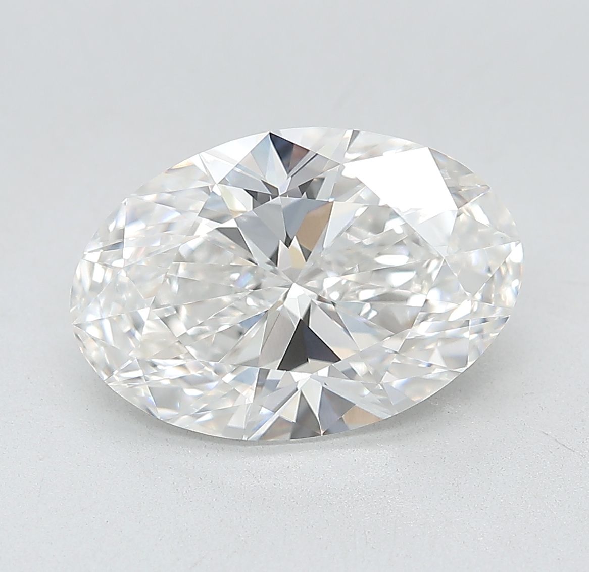 3.22 ct. oval Lab Grown Diamond front image