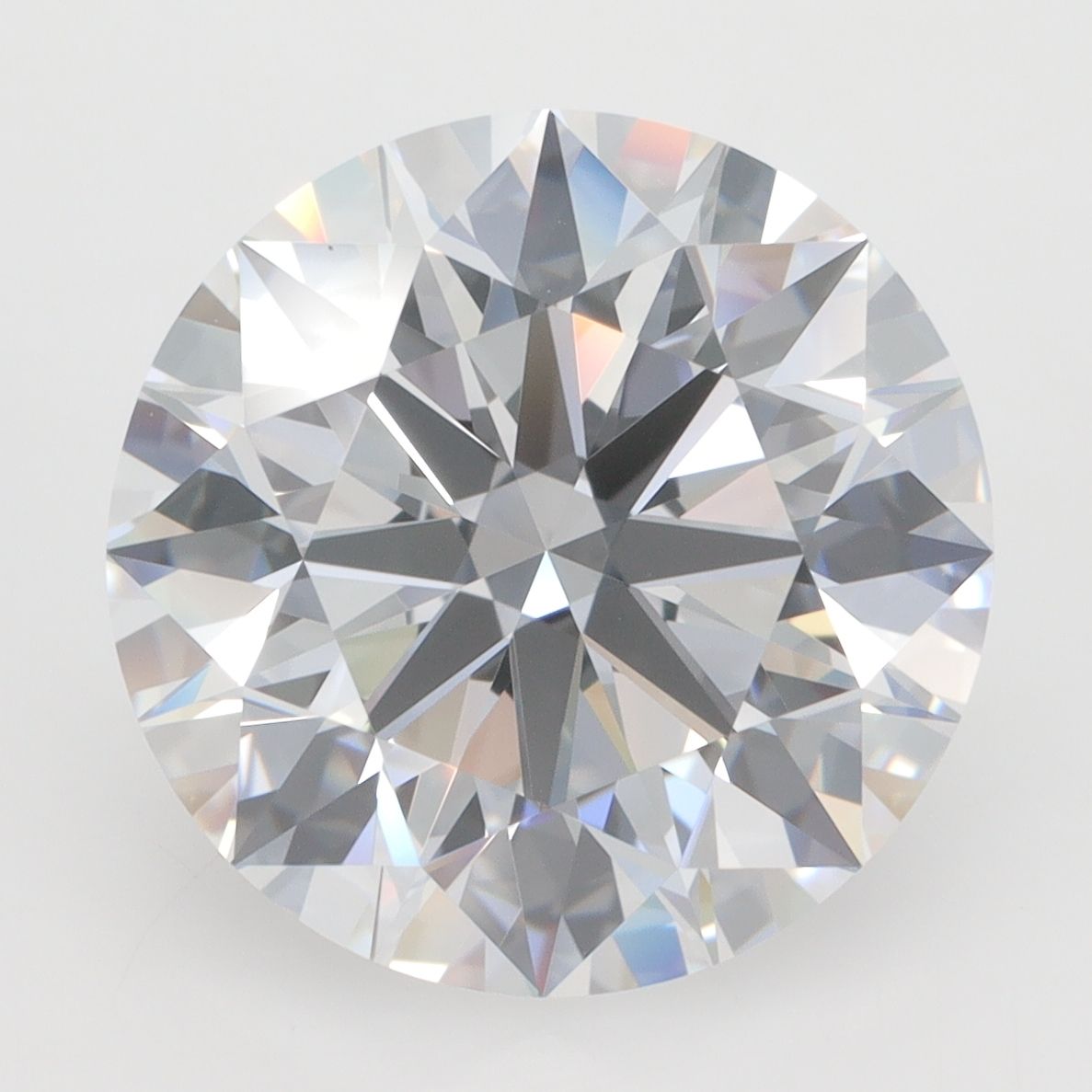 5.46 ct. round Lab Grown Diamond front image