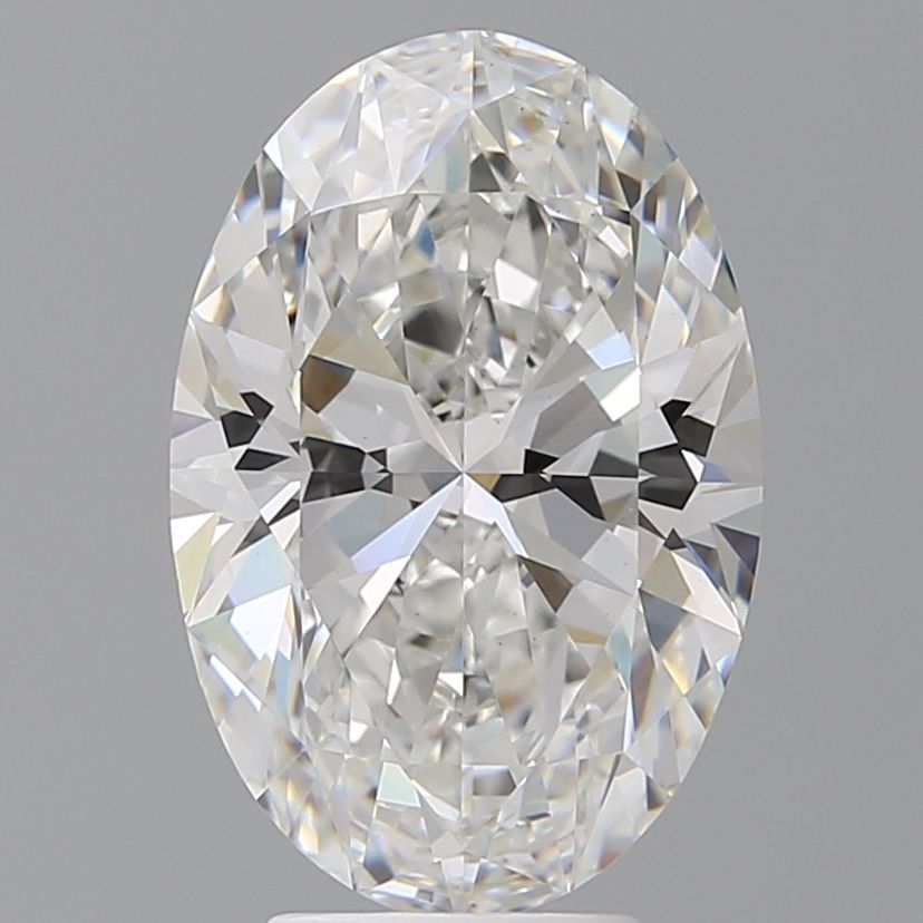 5.02 ct. oval Lab Grown Diamond front image