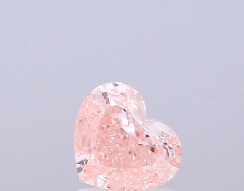 1.0 CT Fancy Intense Pink HEART