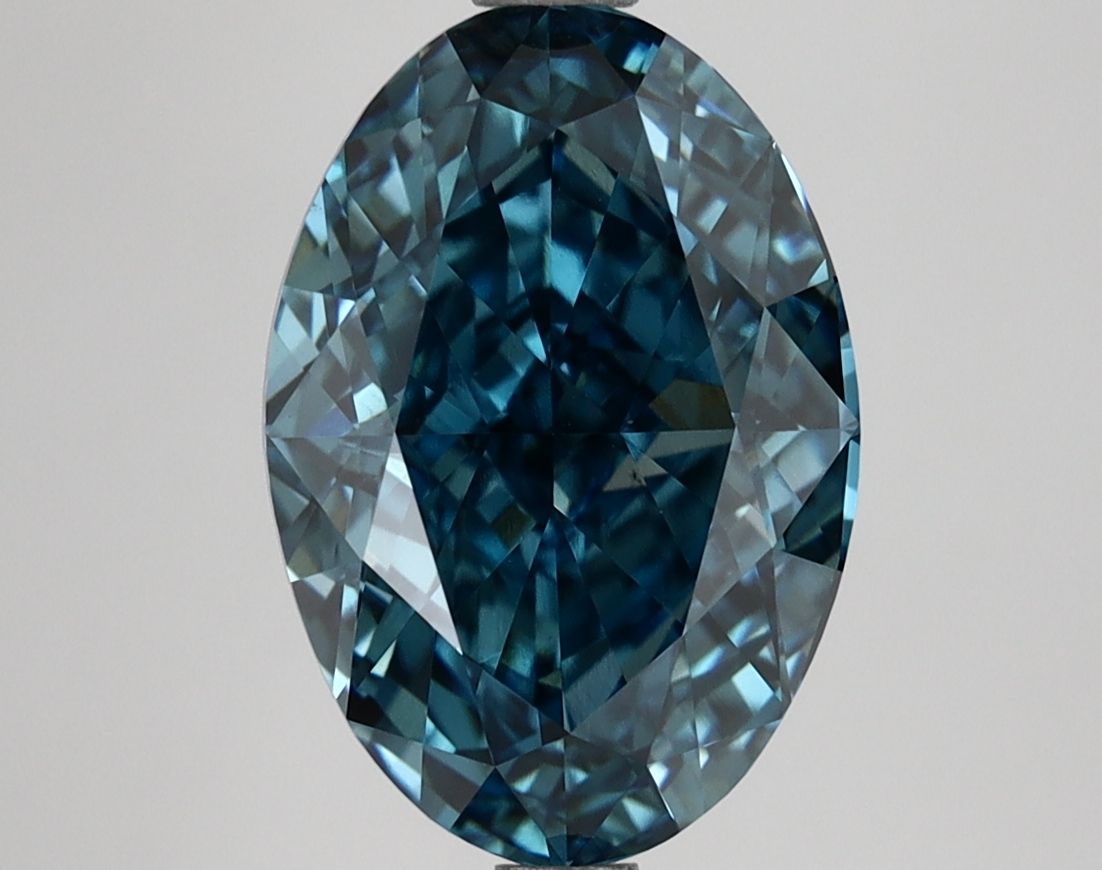 4.05 ct. oval Lab Grown Diamond front image
