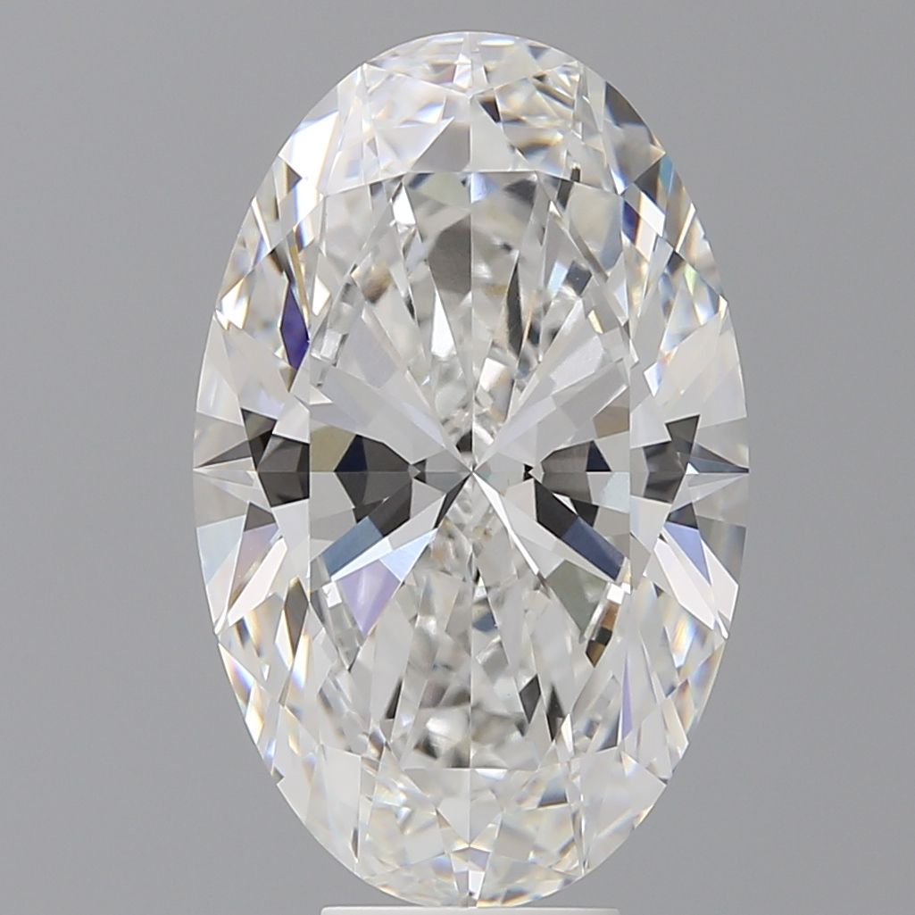 8.10 ct. oval Lab Grown Diamond front image