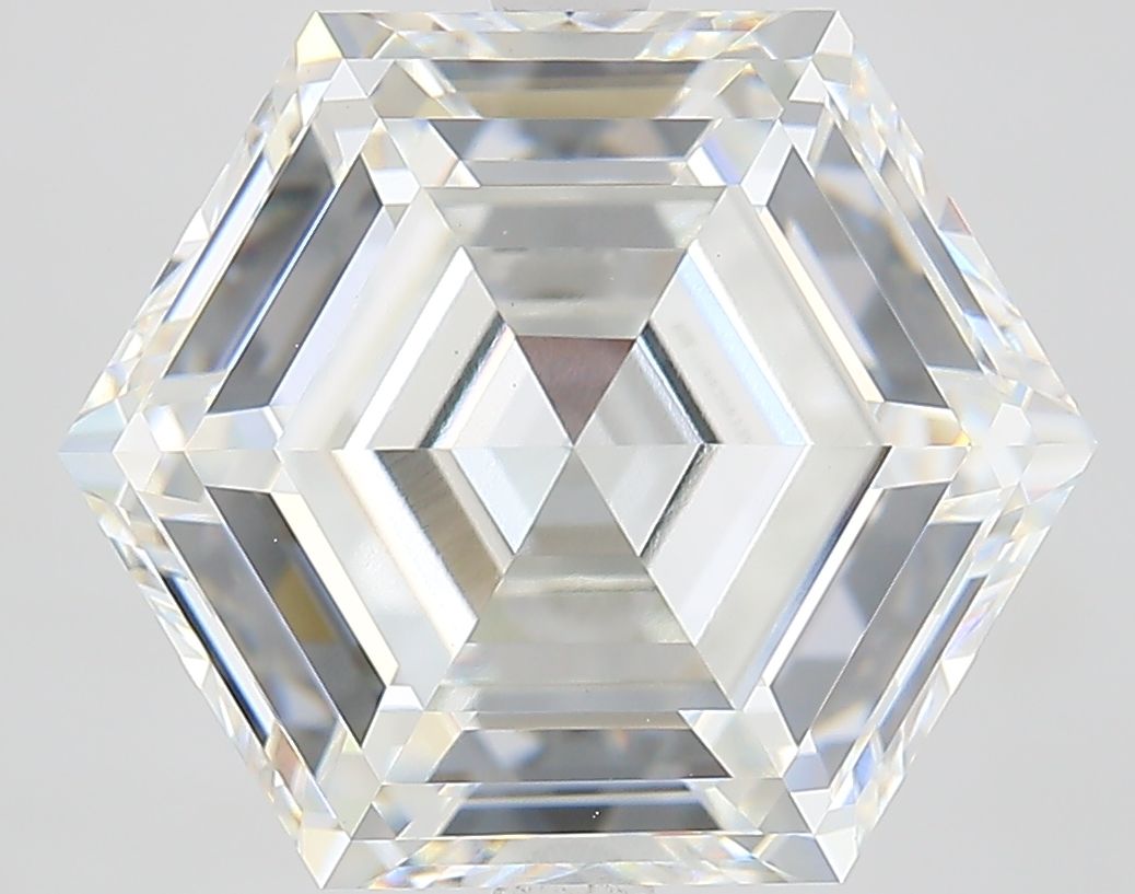 8.24 ct lab-grown Hexagonal Diamond
