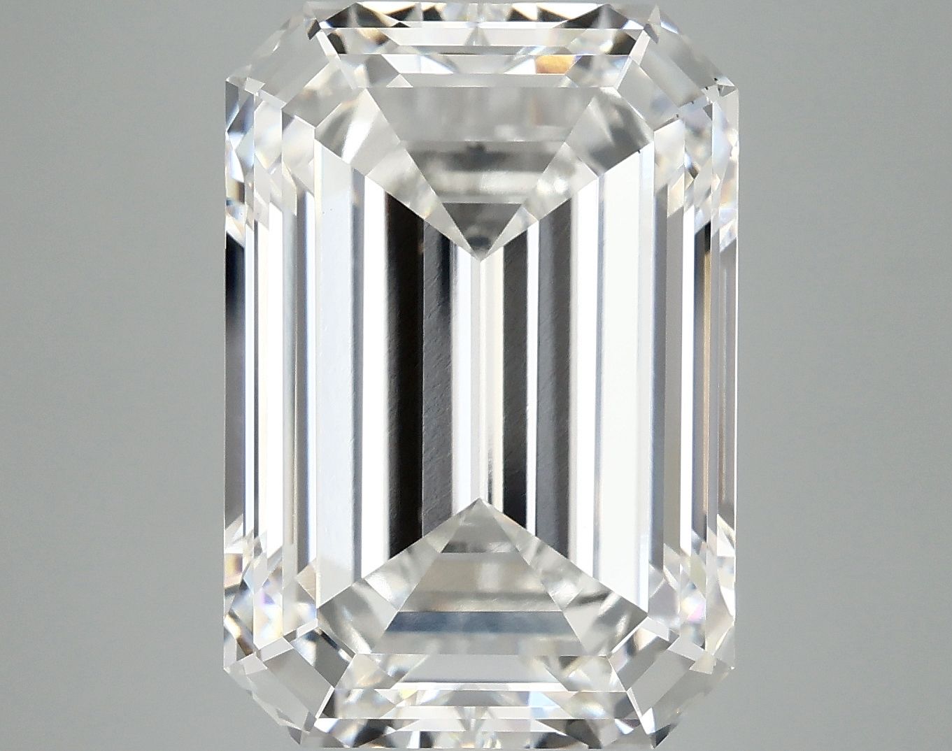 12.15 ct. emerald Lab Grown Diamond front image
