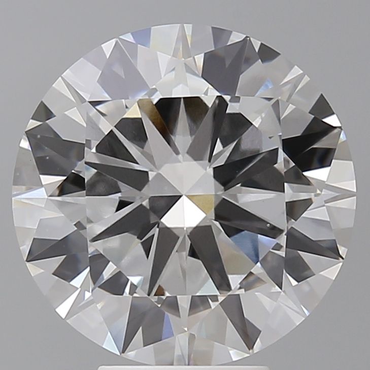 6.04 ct. round Lab Grown Diamond front image