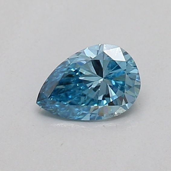 0.17 CT Fancy Vivid Blue PEAR