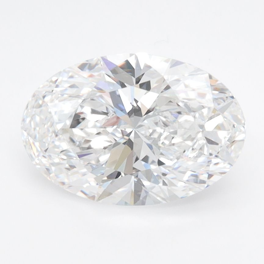 2.02 ct. oval Lab Grown Diamond front image