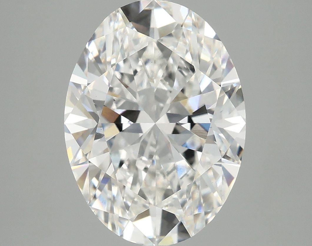 4.08 ct. oval Lab Grown Diamond front image