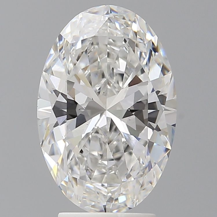 3.57 ct. oval Lab Grown Diamond front image