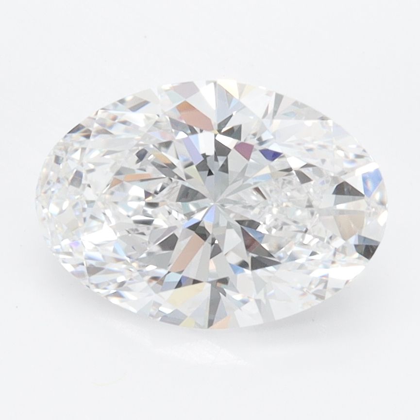 2.01 ct. oval Lab Grown Diamond front image