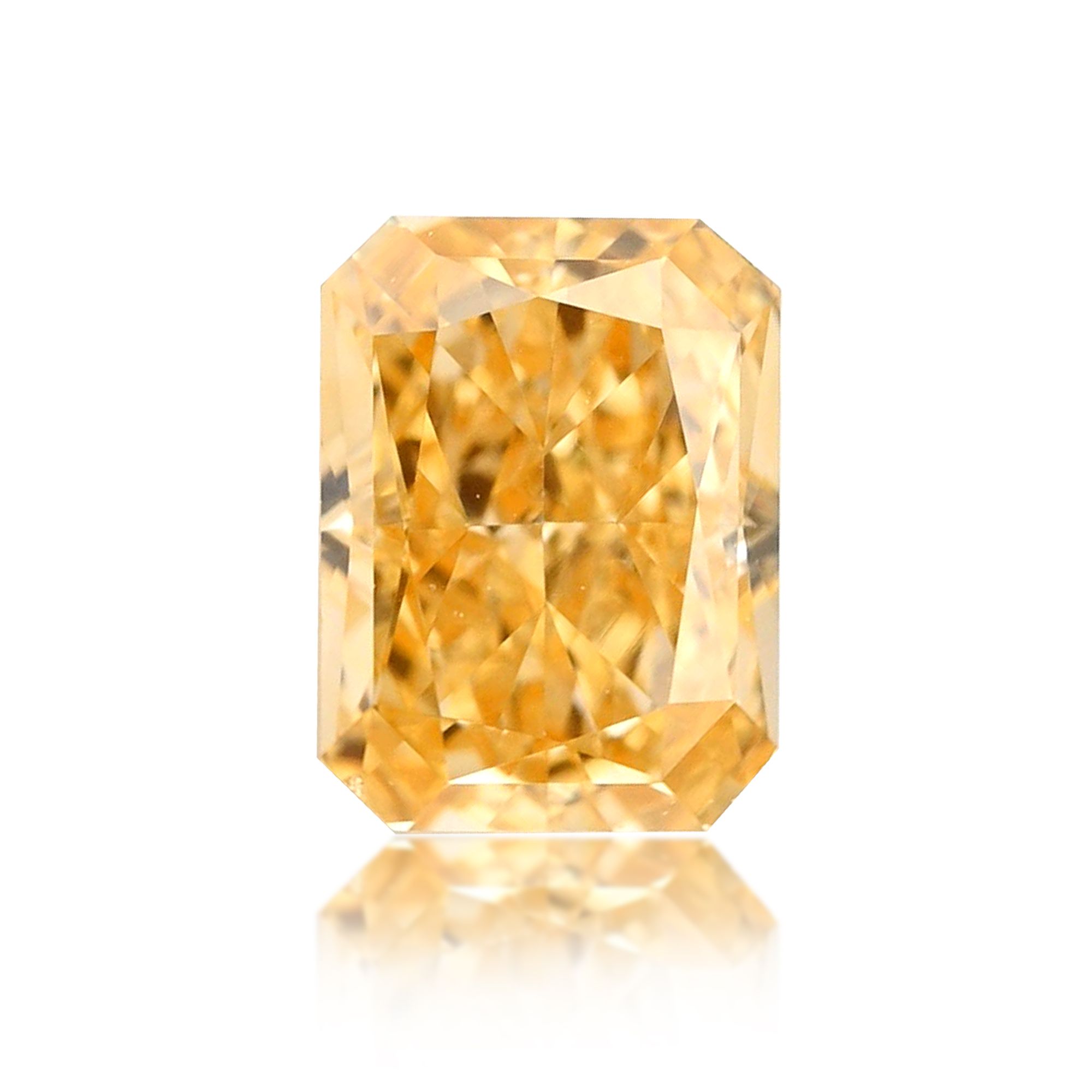 Diament 0.33 ct Fancy Intense Orange Yellow/SI1