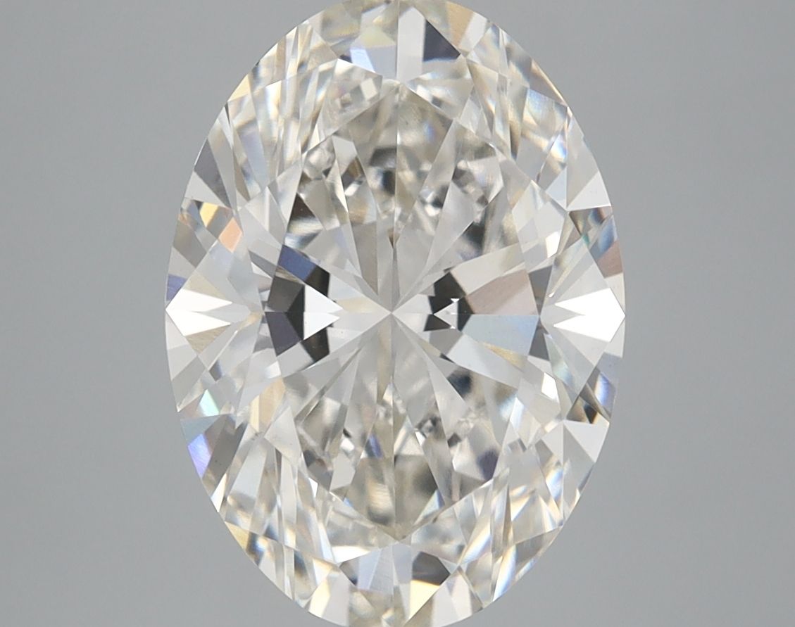 4.12 ct. oval Lab Grown Diamond front image