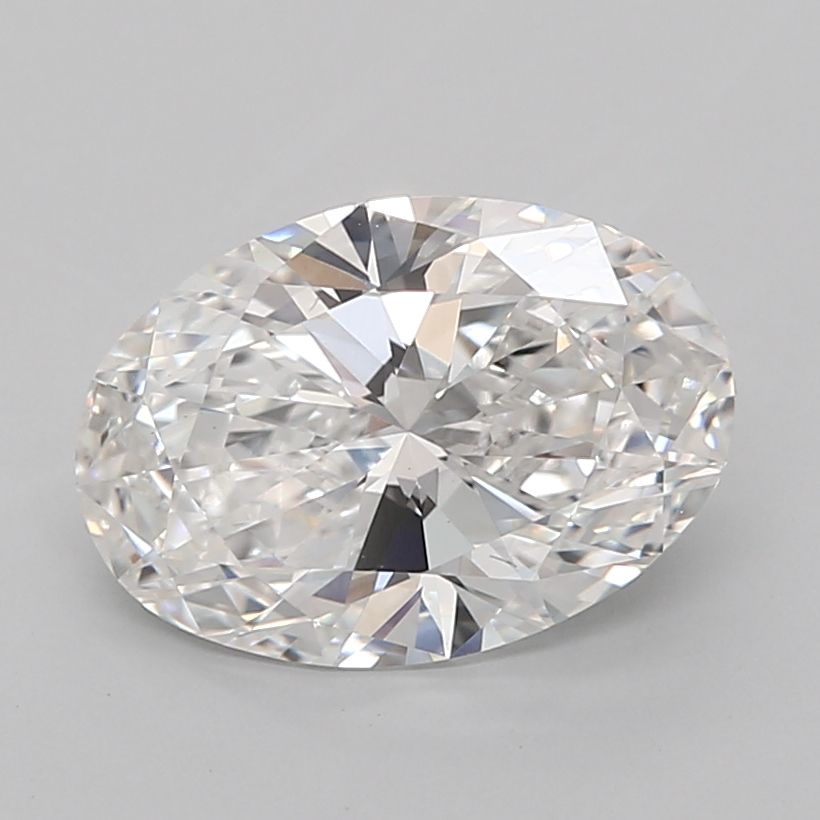 3.01 ct. oval Lab Grown Diamond front image