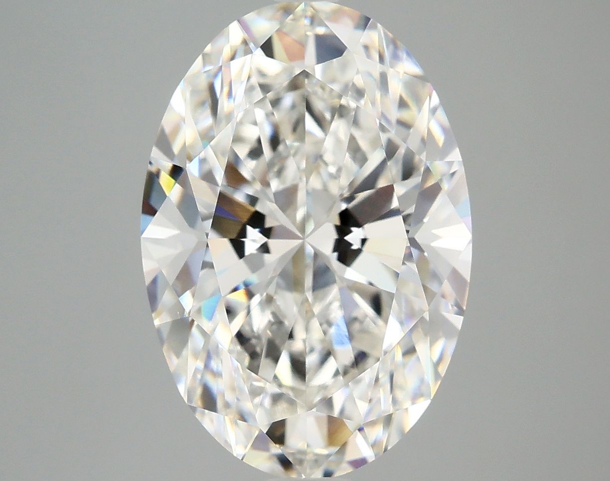 5.09 ct. oval Lab Grown Diamond front image