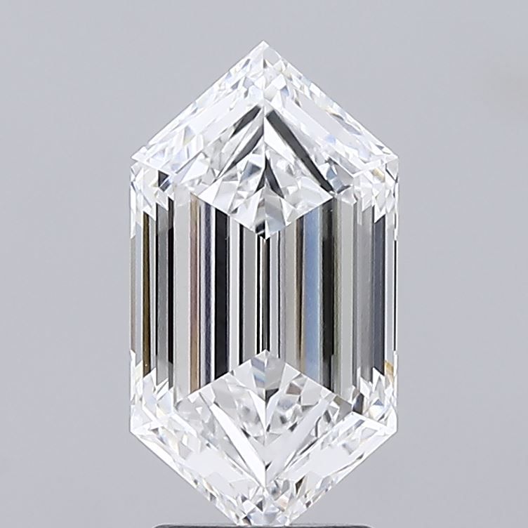 2.55 ct lab-grown Hexagonal Diamond