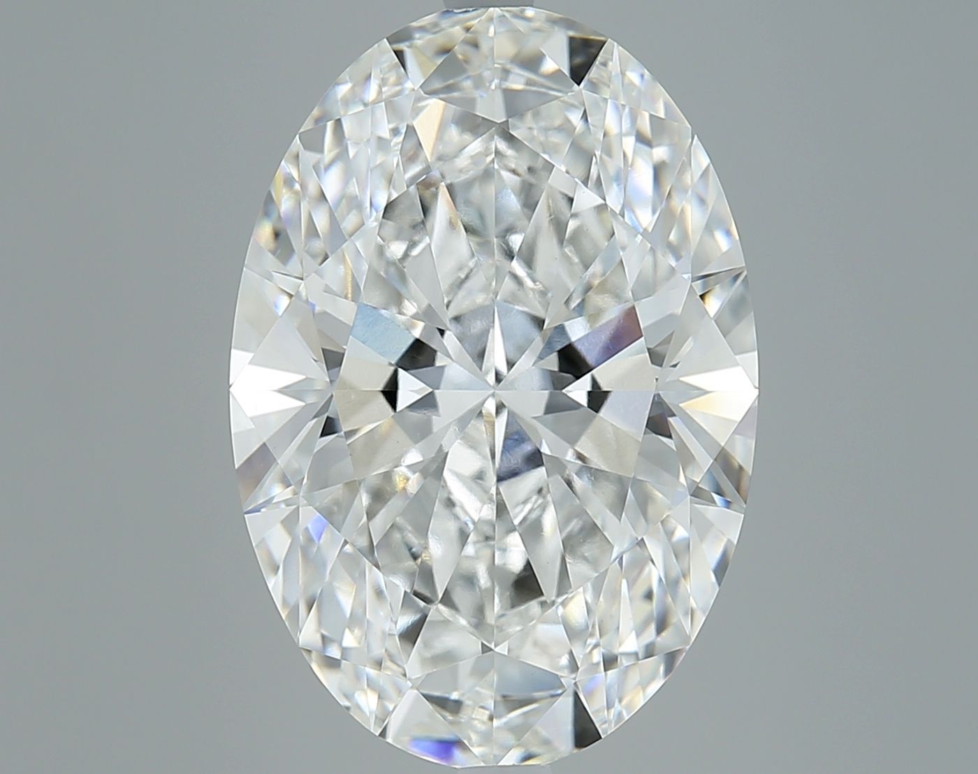 9.07 ct. oval Lab Grown Diamond front image