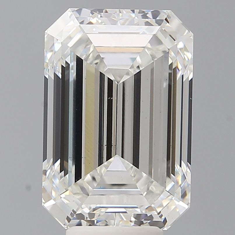 7.10 ct. emerald Lab Grown Diamond front image