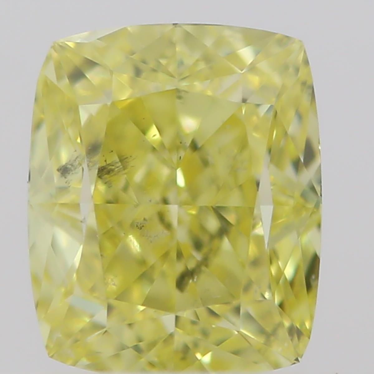 Diament 0.5 ct Fancy Intense Yellow/SI1
