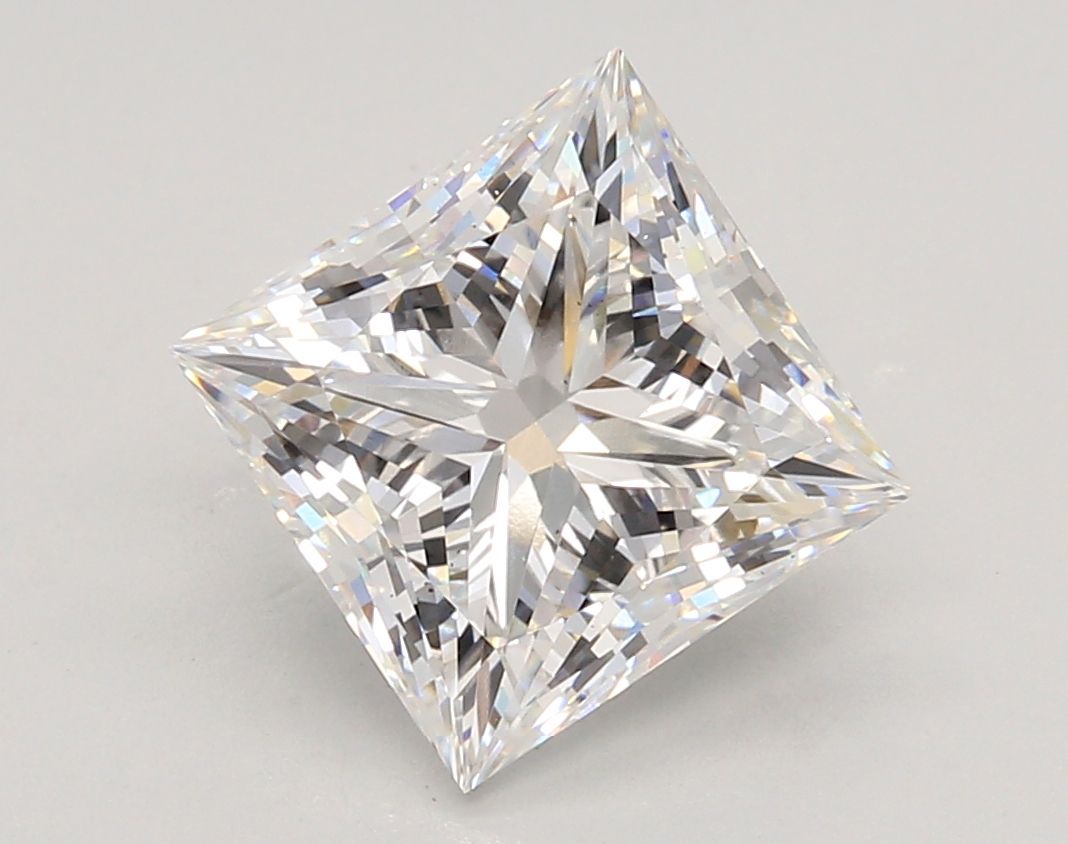 3.58 ct. princess Lab Grown Diamond front image