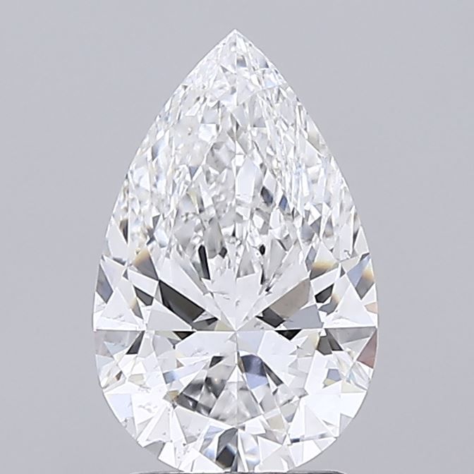 2.10 ct. pear Lab Grown Diamond front image