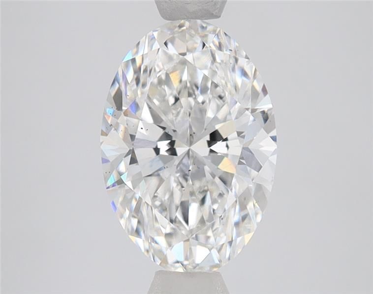 2.01 ct. oval Lab Grown Diamond front image