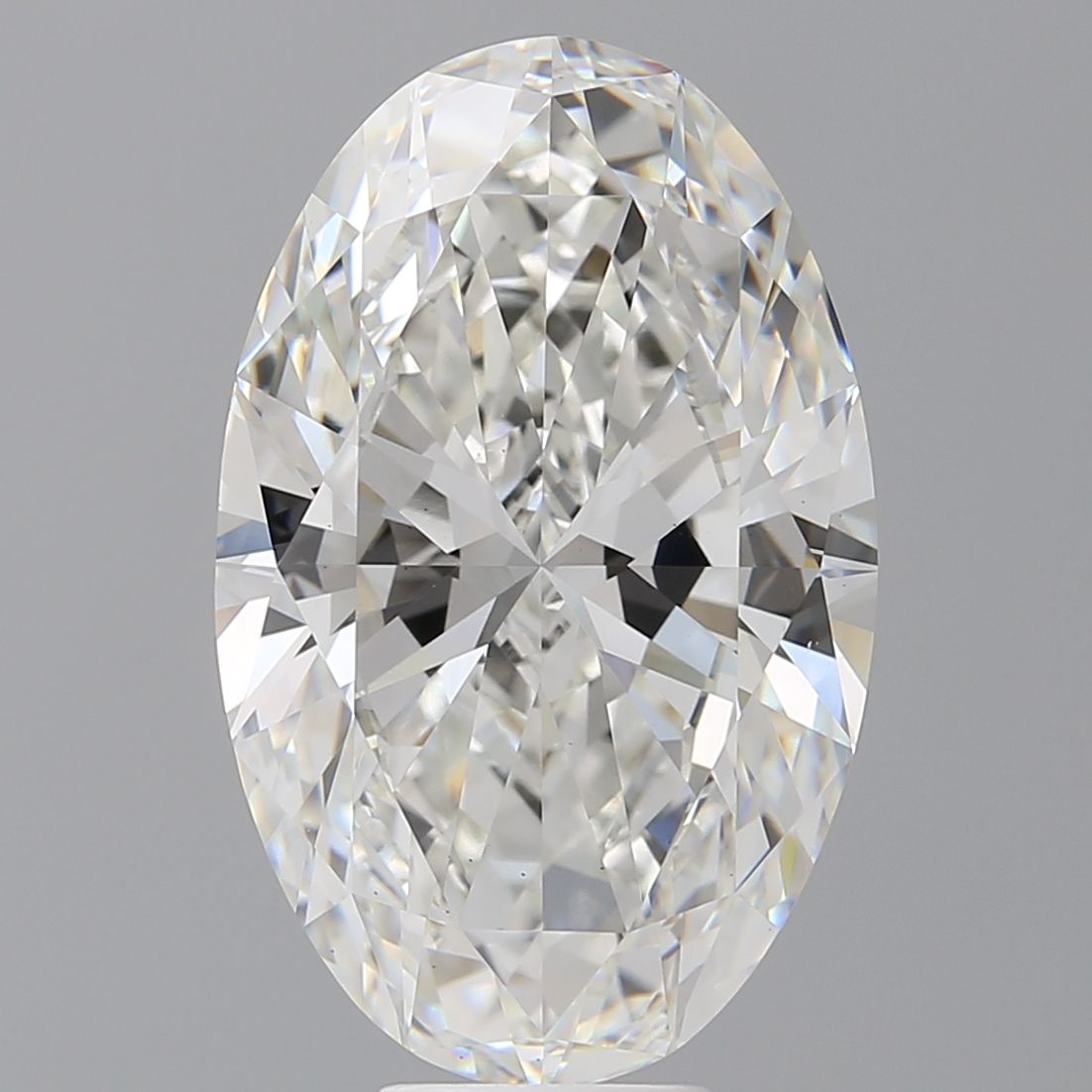 10.09 ct. oval Lab Grown Diamond front image