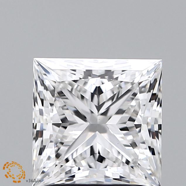 1.92 ct. princess Lab Grown Diamond front image