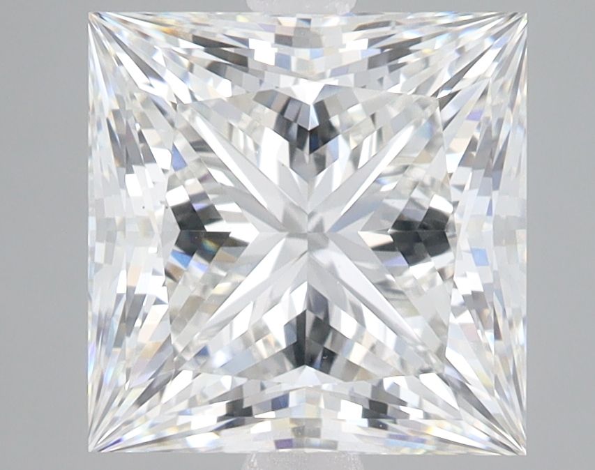 4.03 ct. princess Lab Grown Diamond front image