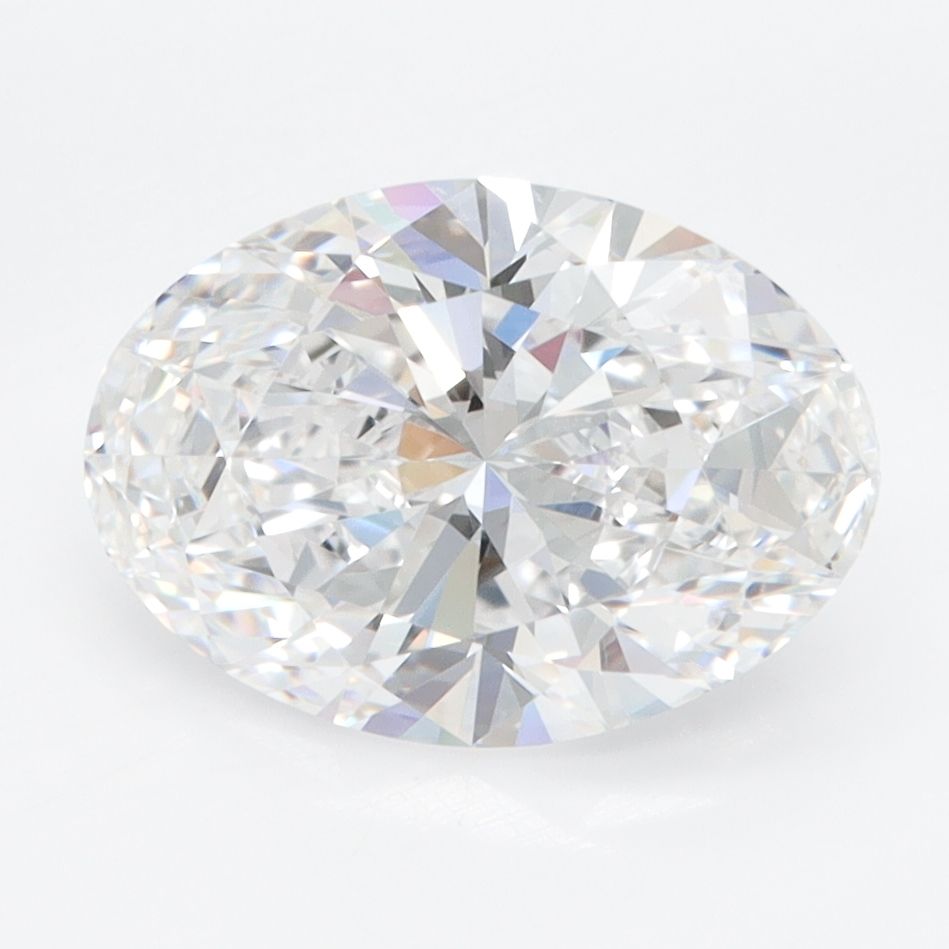 2.67 ct. oval Lab Grown Diamond front image