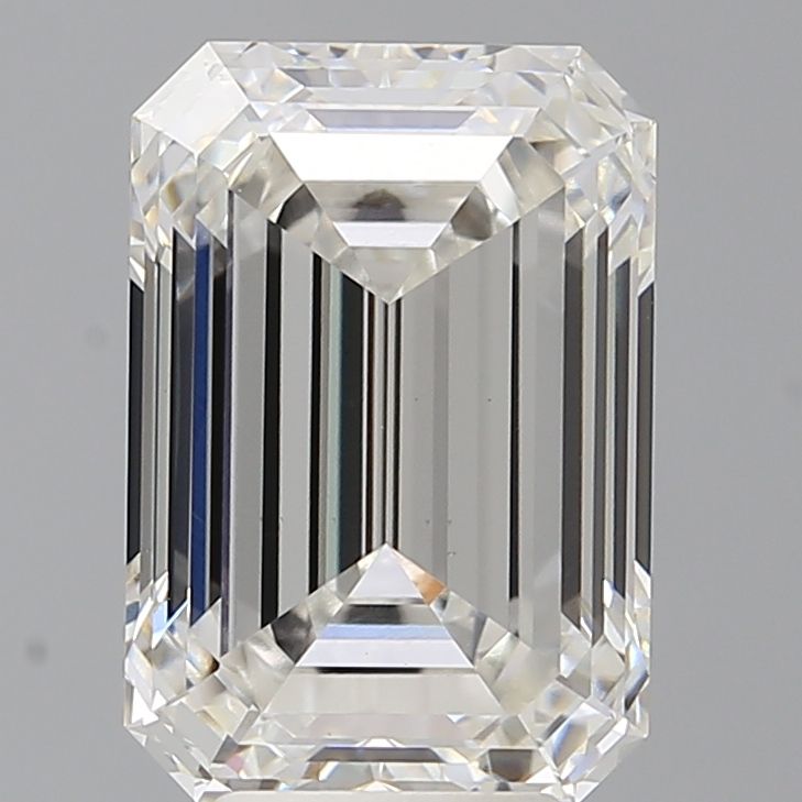 5.59 ct. emerald Lab Grown Diamond front image