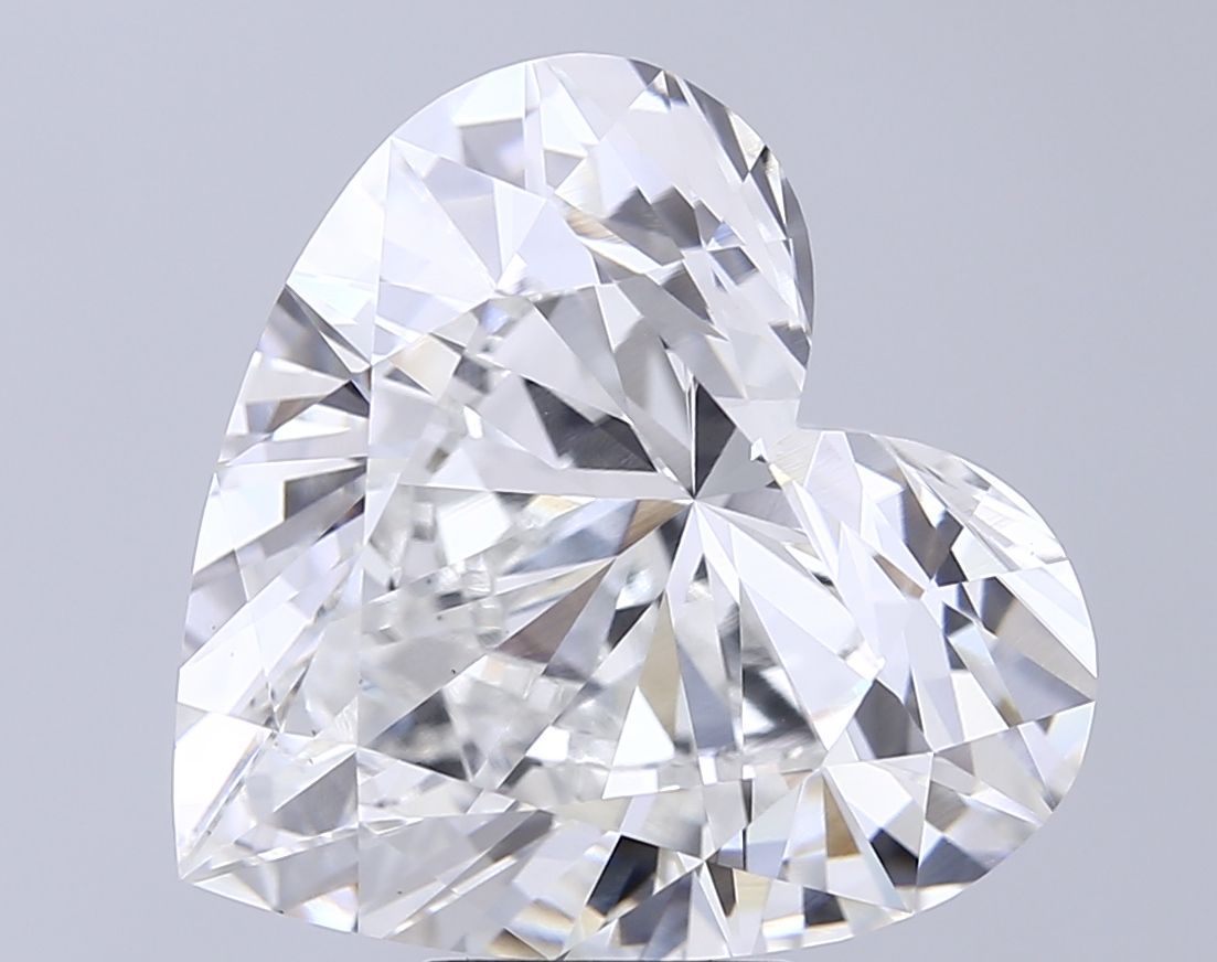 10.66 ct. heart Lab Grown Diamond front image