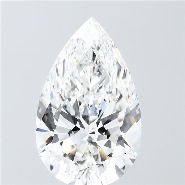 7.08 ct. pear Lab Grown Diamond front image