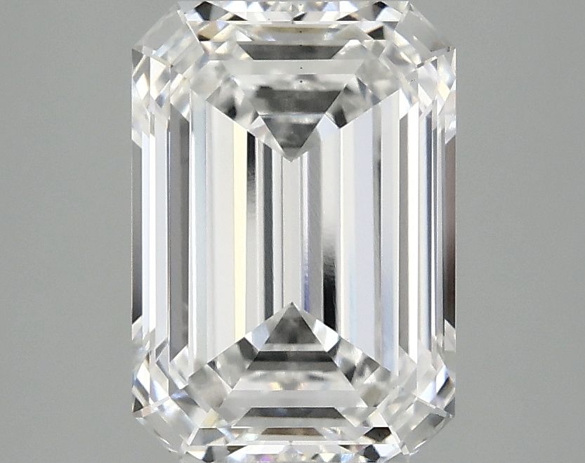 2.87 ct. emerald Lab Grown Diamond front image