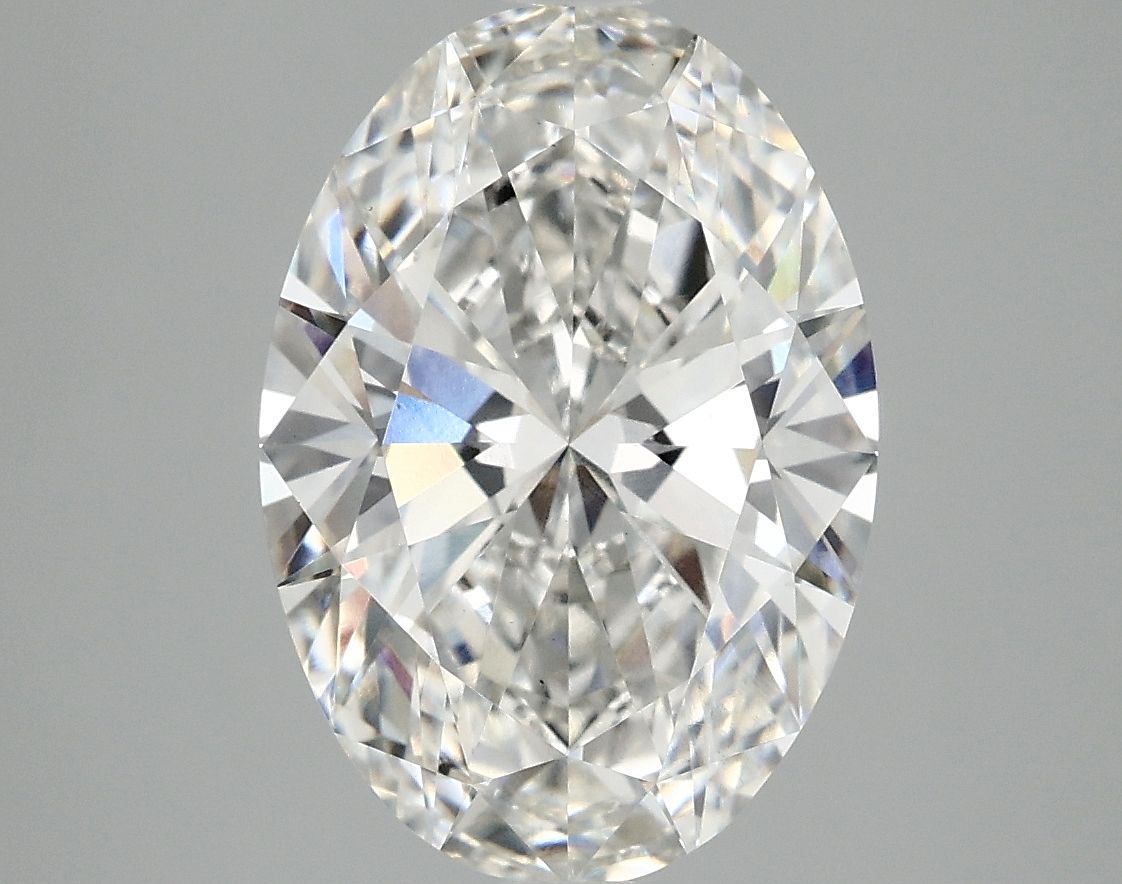 4.03 ct. oval Lab Grown Diamond front image
