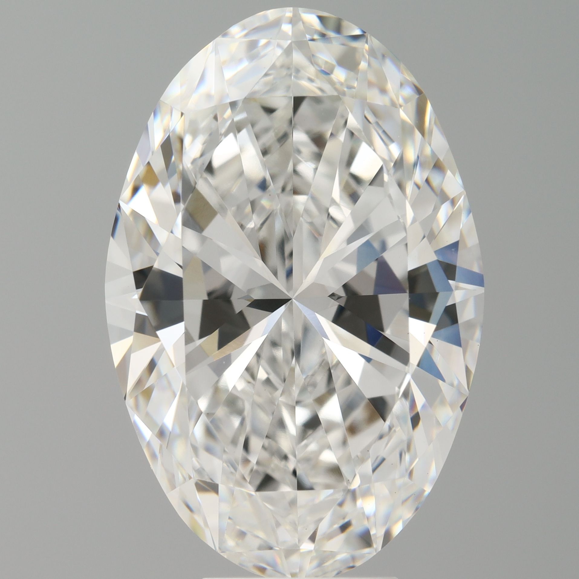 8.03 ct. oval Lab Grown Diamond front image