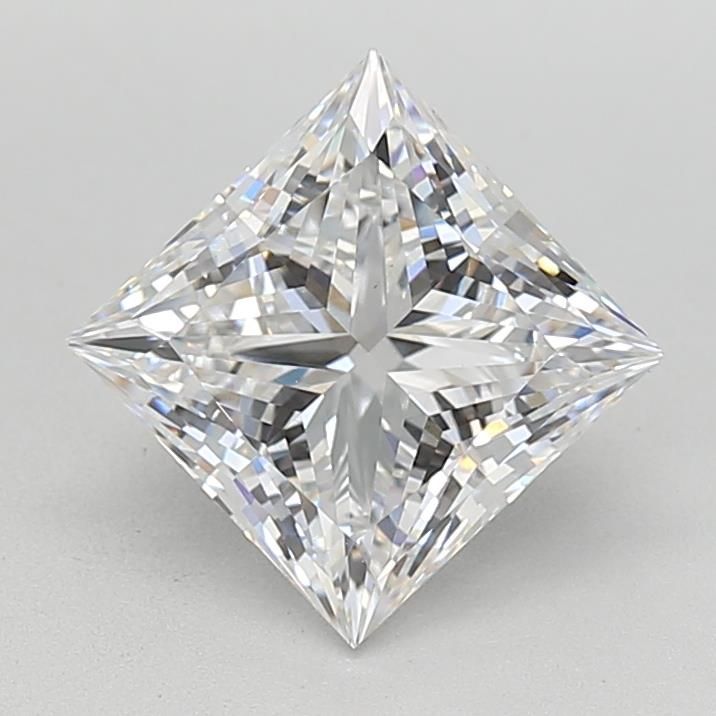 2.66 ct. princess Lab Grown Diamond front image