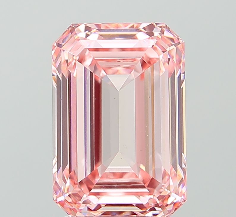 4.52 ct. emerald Lab Grown Diamond front image
